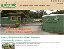 Tablet Screenshot of anhembiembalagens.com.br